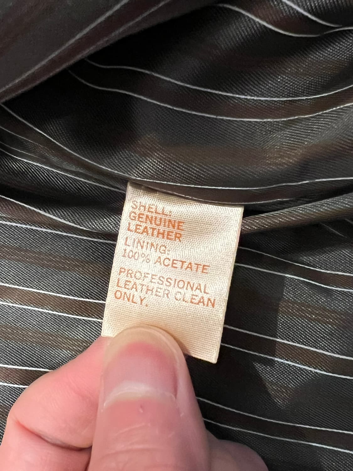 90's [XL] Pierre Cardin 천연가죽 빈티지 봄버 자켓 상품이미지8