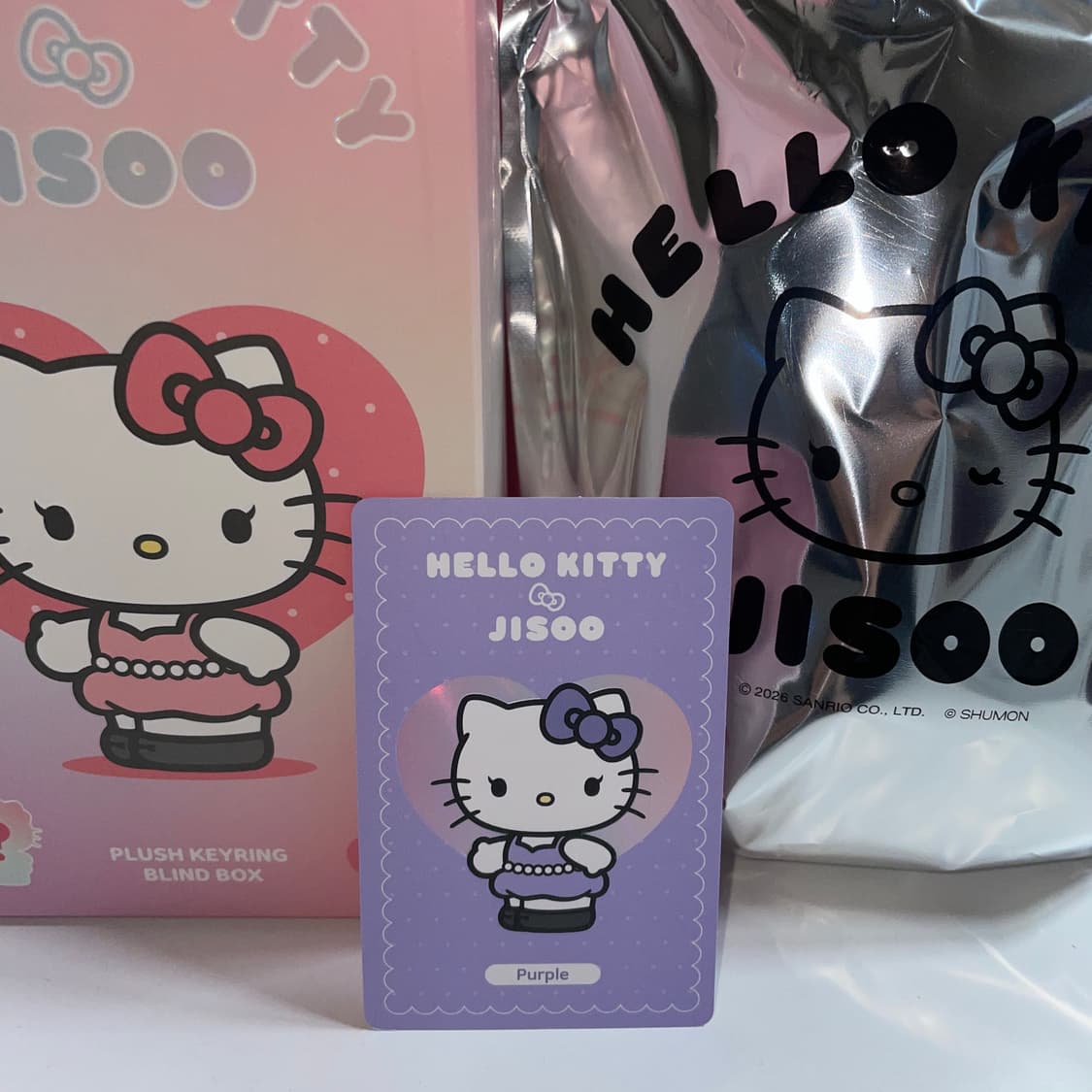 헬로키티x지수 키링 오리지날 상품이미지2