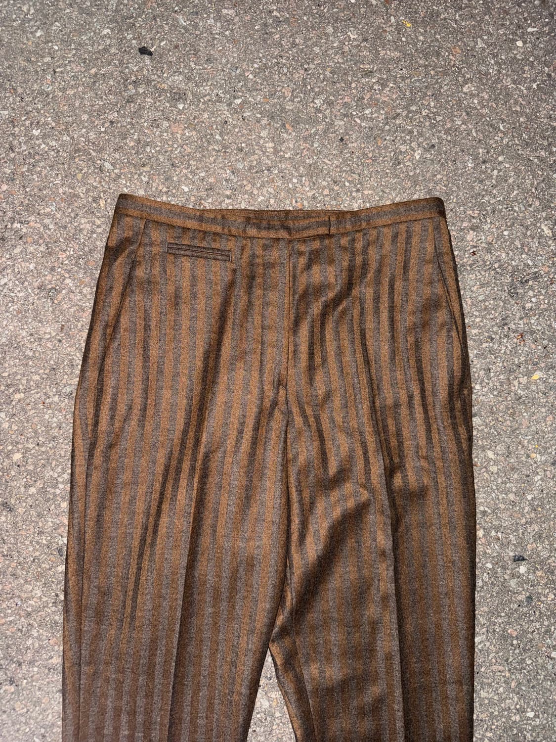 Hermes Stripe Pattern Cashmere trousers 상품이미지3