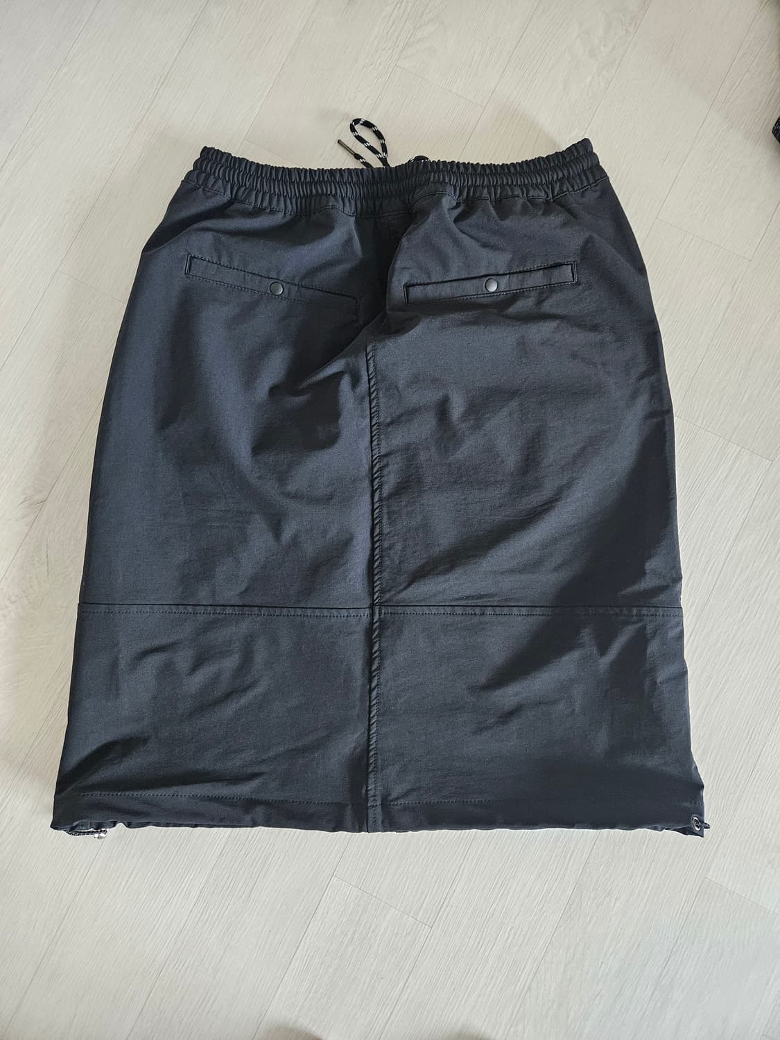 트래블 걸스카우트 카고 포켓 스커트 블랙 상품이미지5