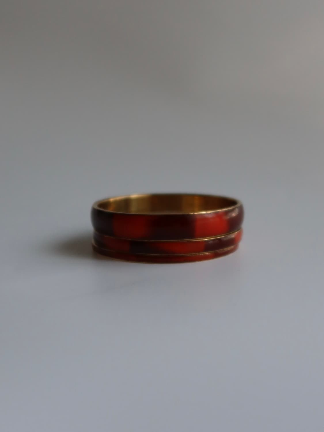 deep red stripe bangle set 상품이미지3