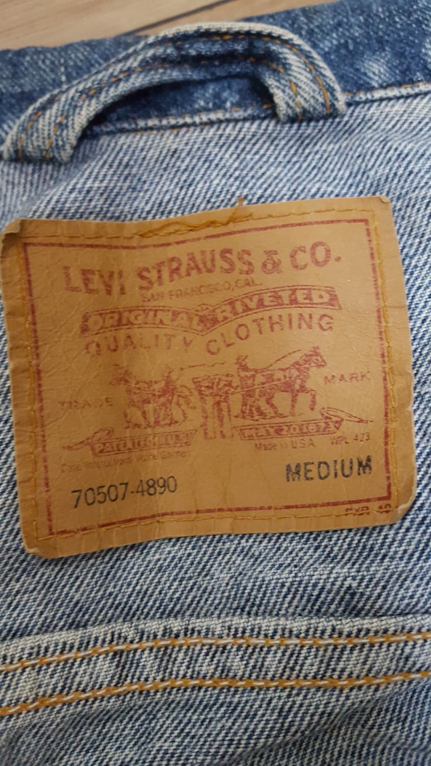 리바이스 데님 자켓 상품이미지3