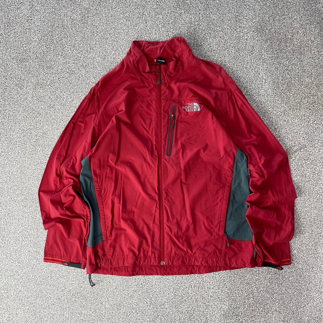 노스페이스 레드 바람막이 자켓 상품이미지1