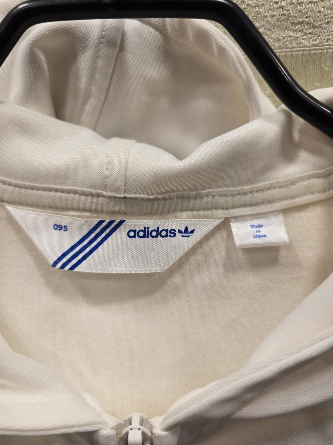 거의새거) 아디다스 SLEEK FLOCK TT 후드집업 져지 S~M 상품이미지6