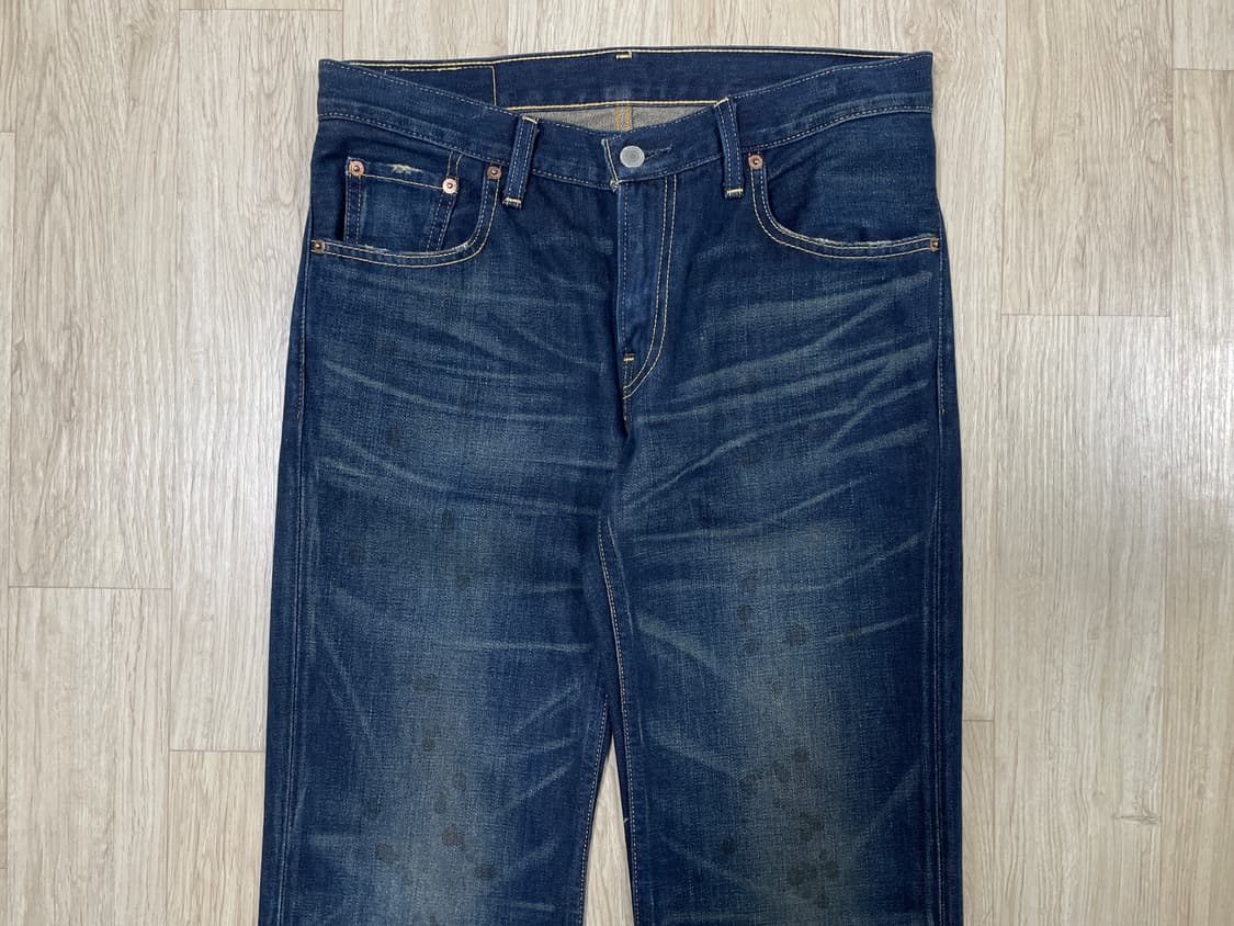 30) 00s 리바이스 재팬 502 오일워싱 데님팬츠(RRL&LVC&폴로 상품이미지5