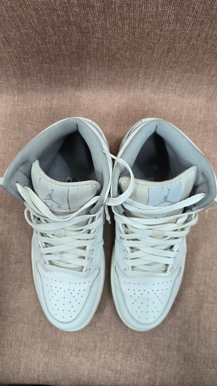 나이키 265mm- 에어 조던 1 미드 화이트 상품이미지2