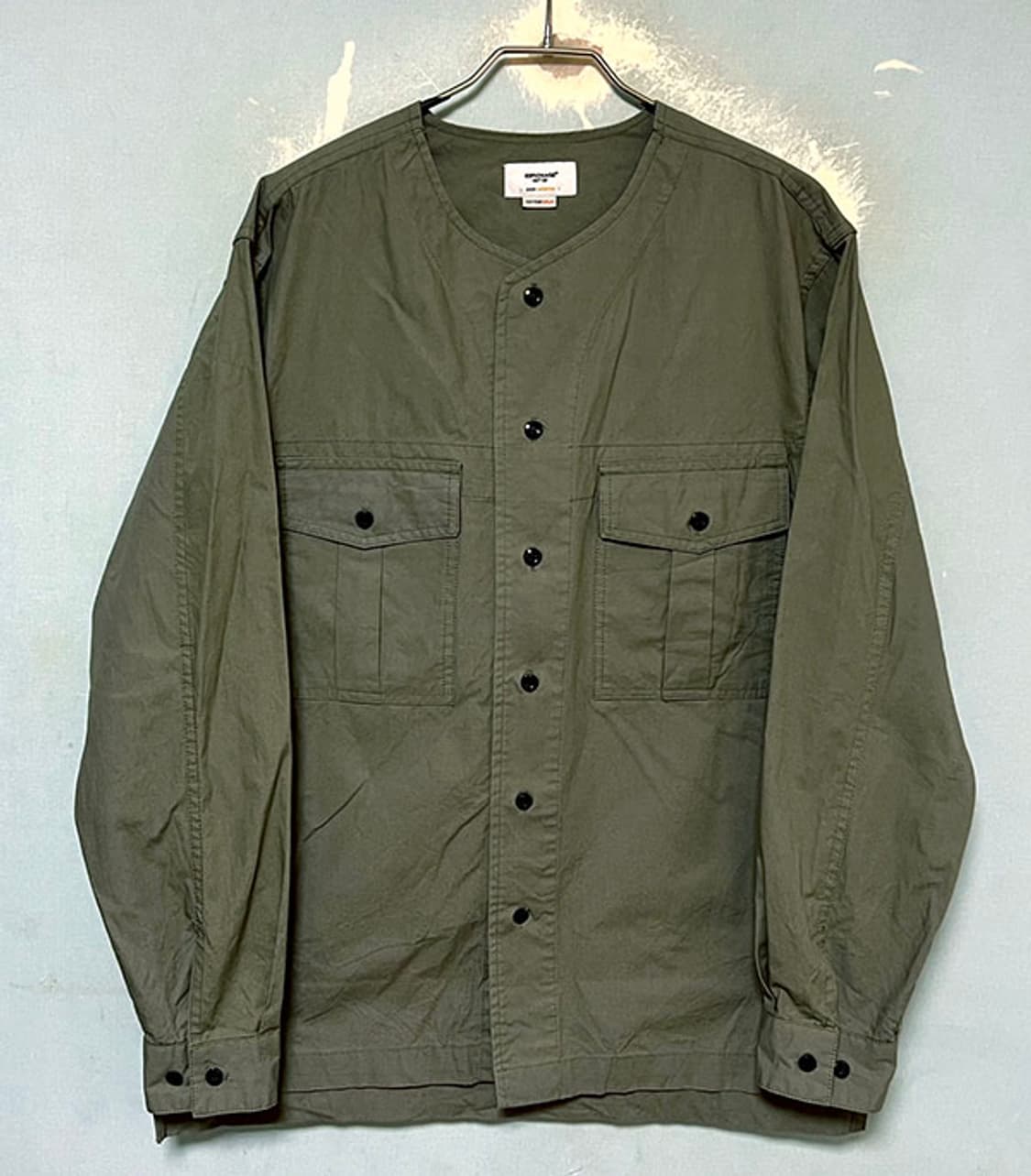 에스피오나지 루디 스카우트셔츠 남자 춘추 포켓 코튼USA M 95-100 상품이미지1