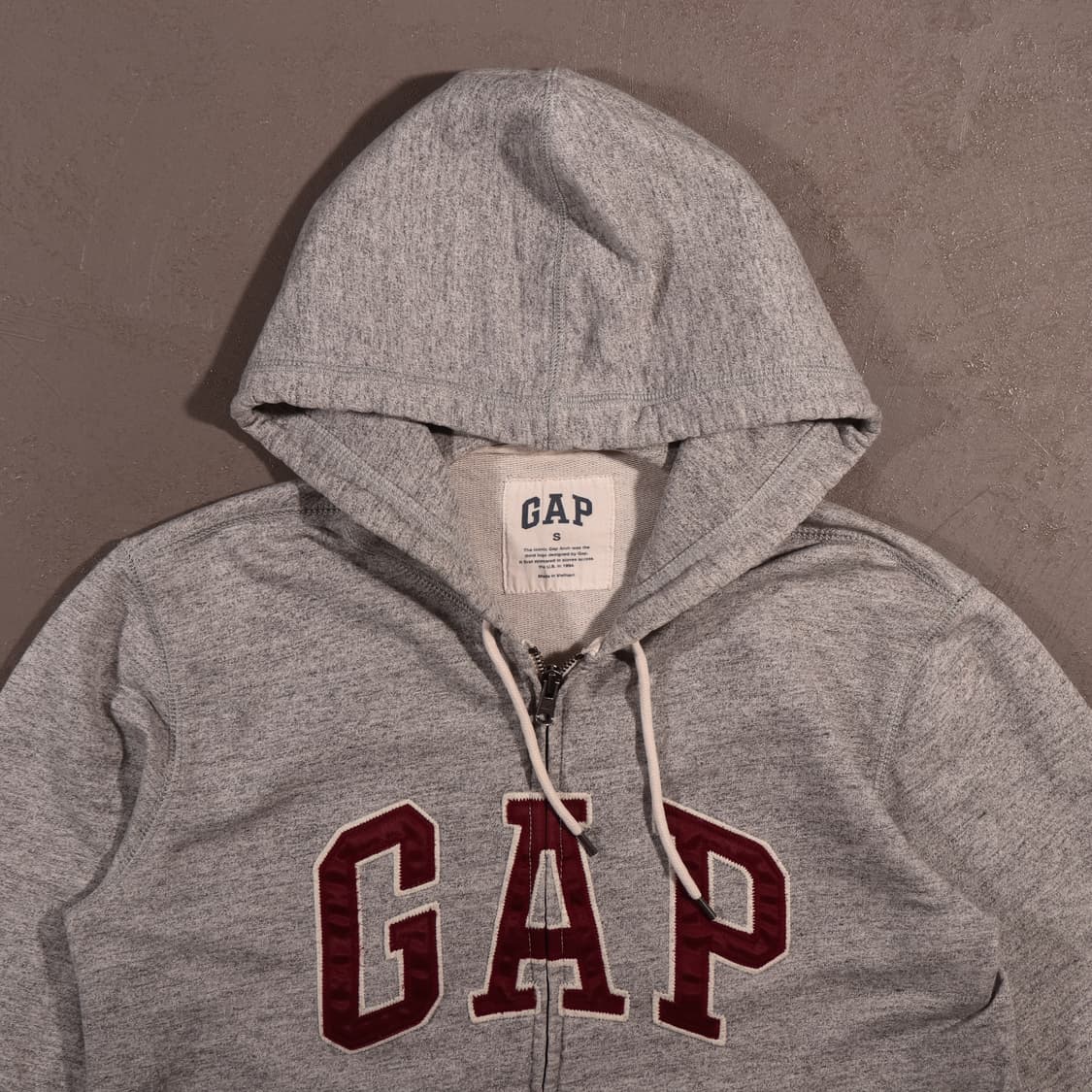 갭 로고 후드집업 상품이미지2