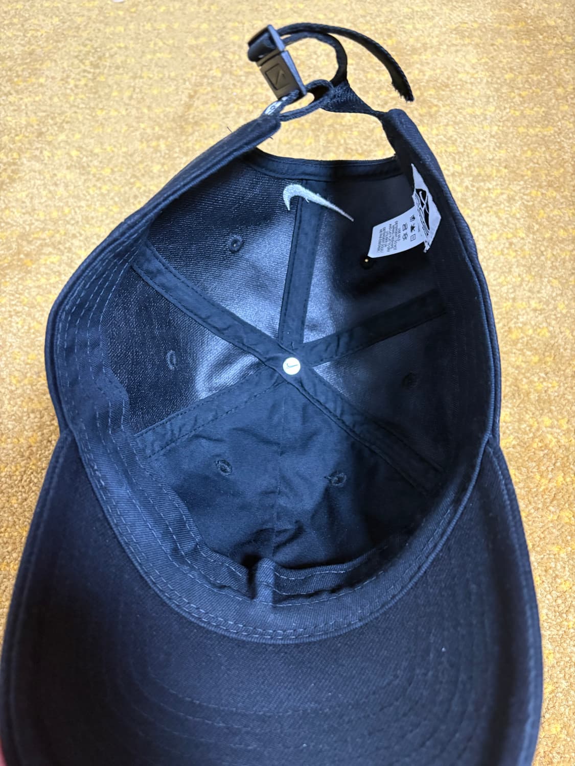 슈프림 x 나이키 ACG 데님 6-패널 캡 블랙 - 22FW 상품이미지3