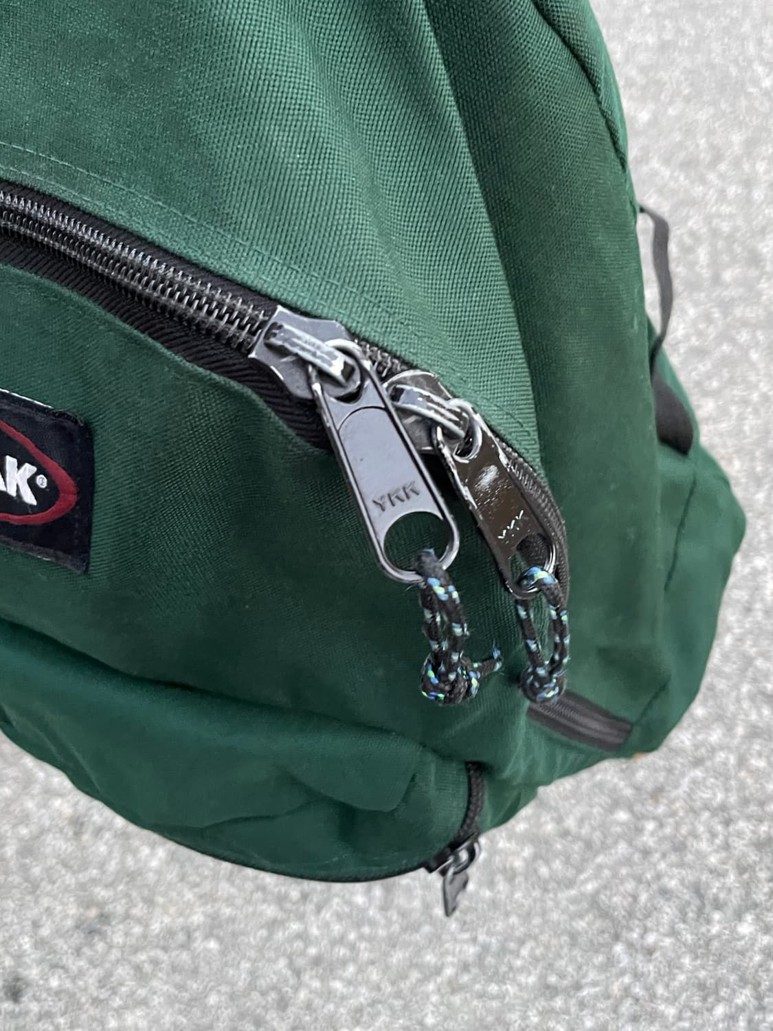 90s Eastpak Leater Bottom Backapack 상품이미지8