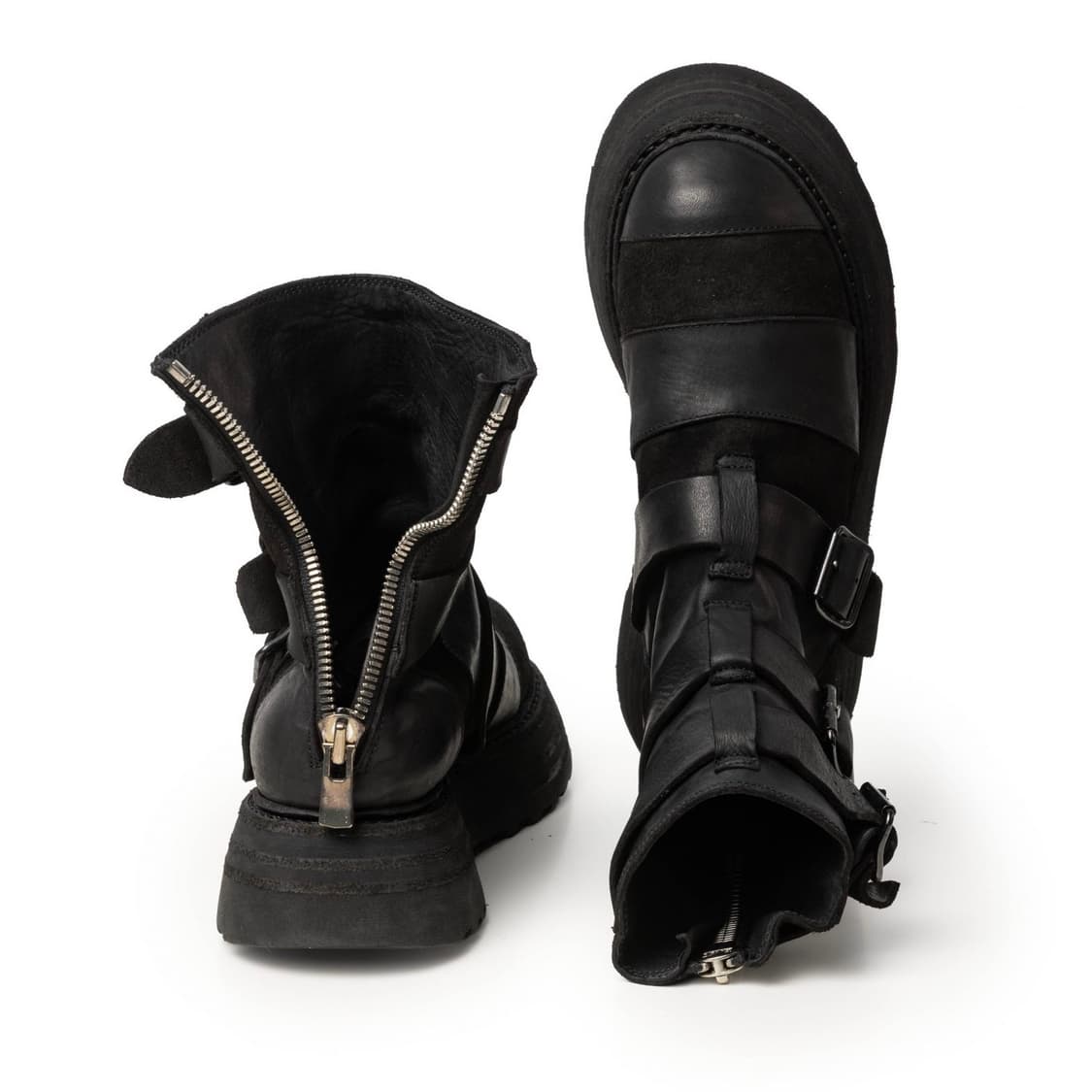 [42,43,44]구이디 526VPW 레더 버클 부츠 상품이미지2