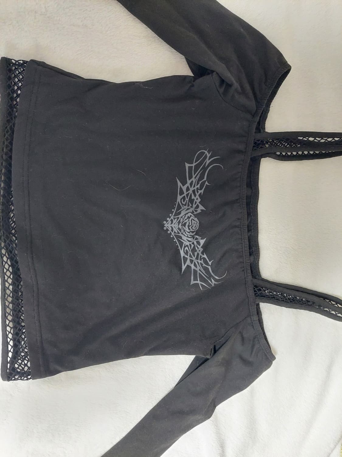 사이다 오프숄더 롱슬리브 블랙 상품이미지3