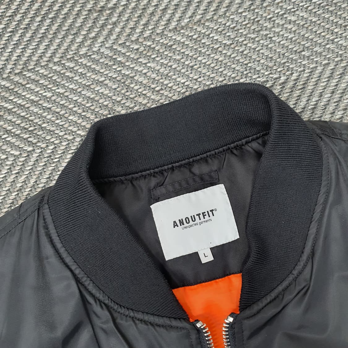 언아웃핏 오버핏 항공점퍼 남자105 상품이미지3