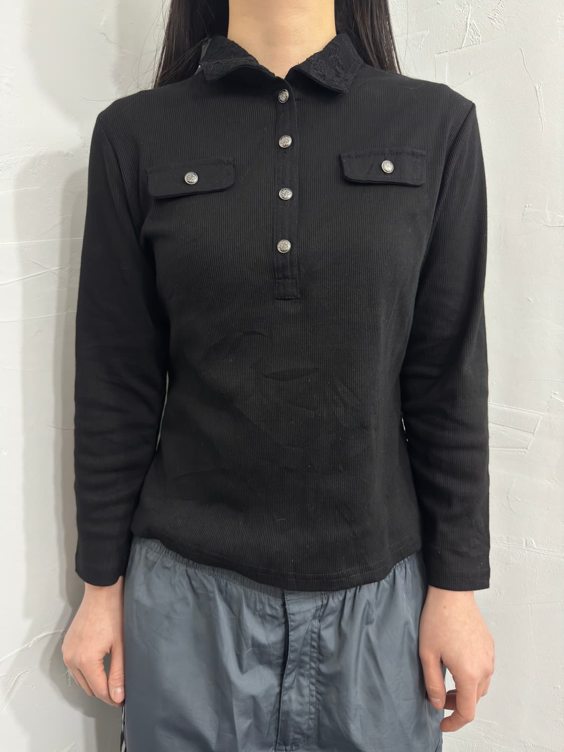 elega ncia pk slim knit top 상품이미지2