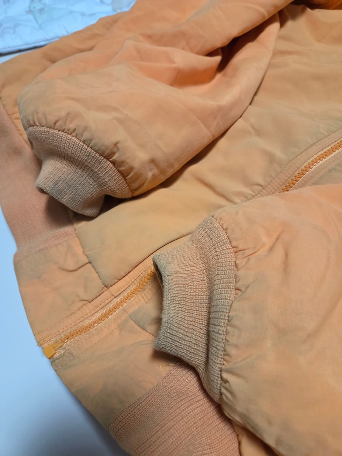 엘엘빈 웜업자켓 옐로우 실사이즈110 이종원 상품이미지2