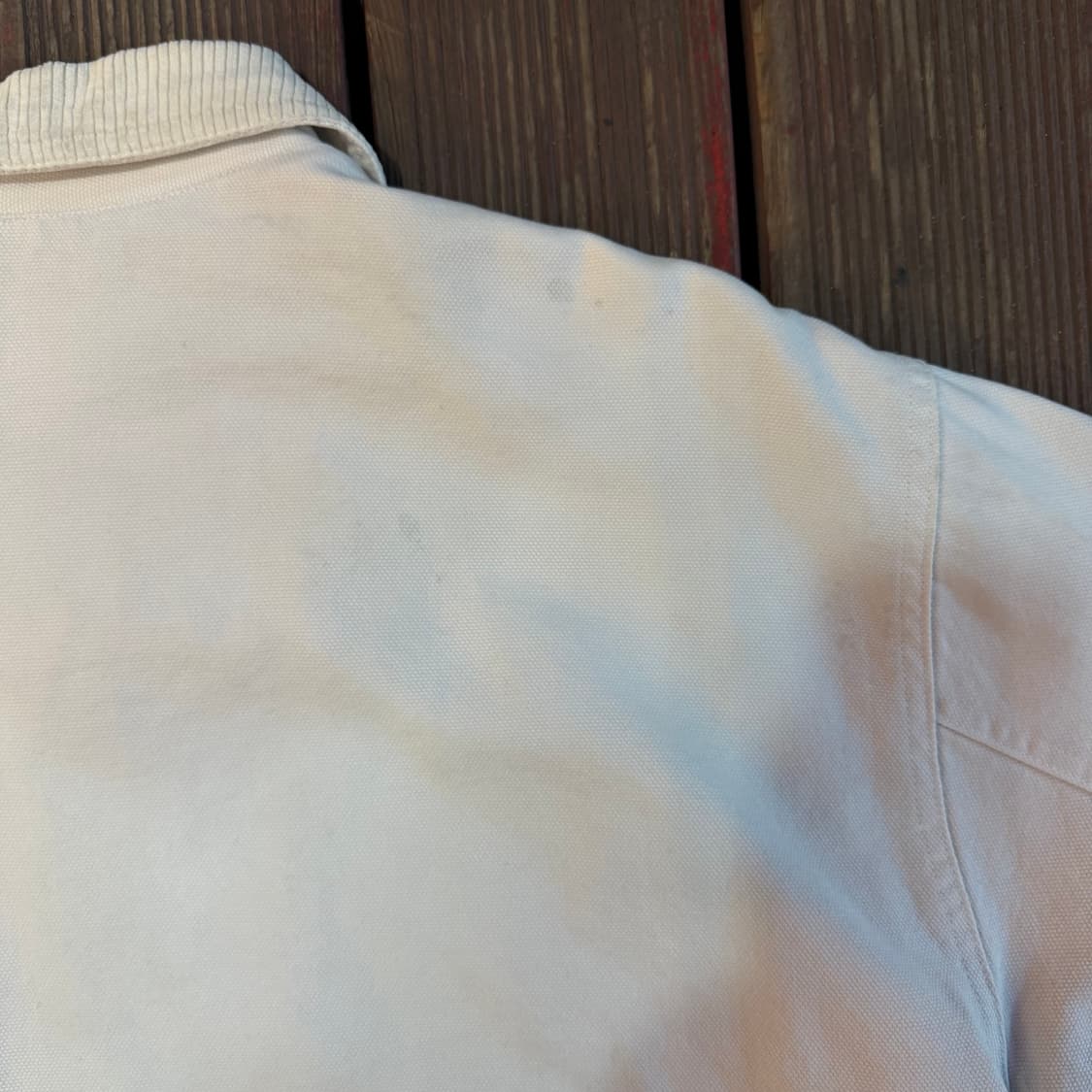 빈티지 화이트 초어자켓 상품이미지3