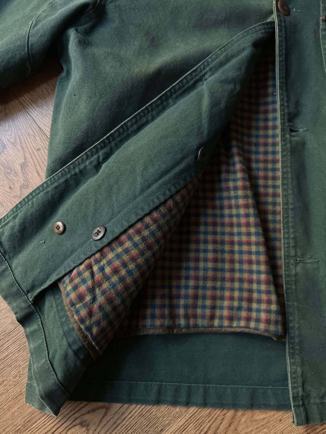 [L]90's 엘엘빈 Made in USA 프리마로프트 헌팅 자켓 상품이미지7