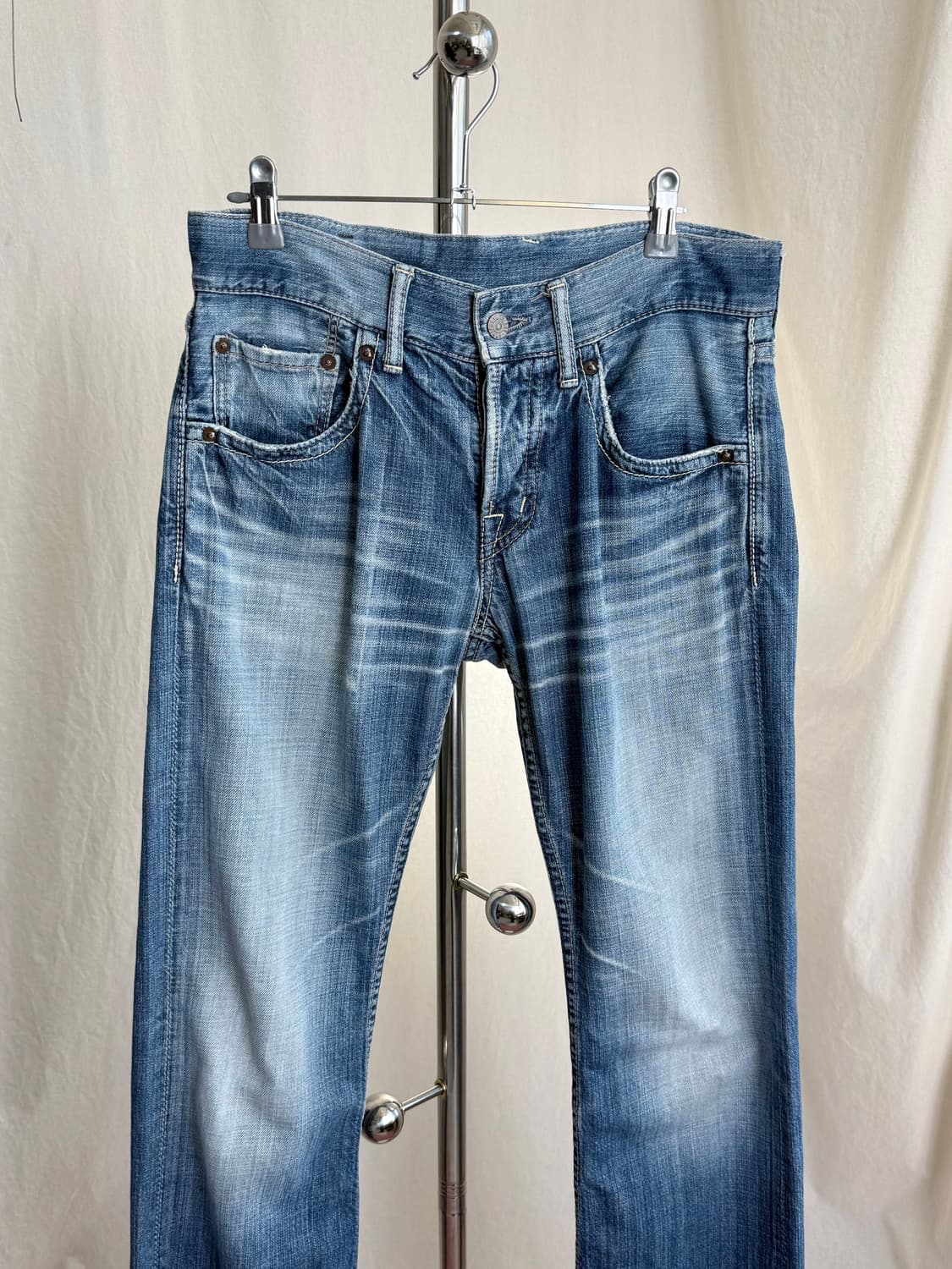 Omnigod 옴니갓 레귤러 핏 셀비지 데님 상품이미지5