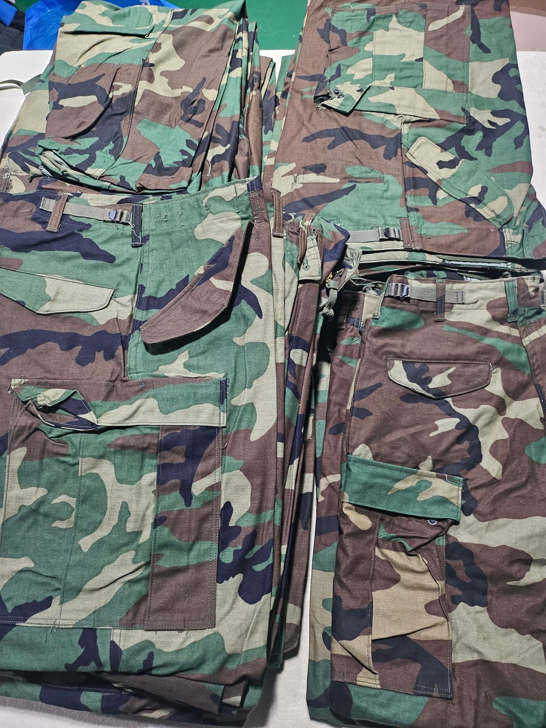 80s 미군오리지날 우드랜드 M65 팬츠 데드스탁 MS 상품이미지1