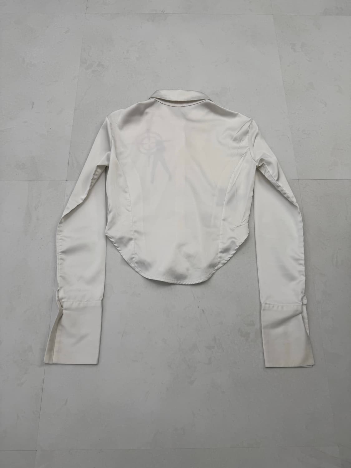 Y2K 프린팅 커브라인 셔츠  상품이미지7