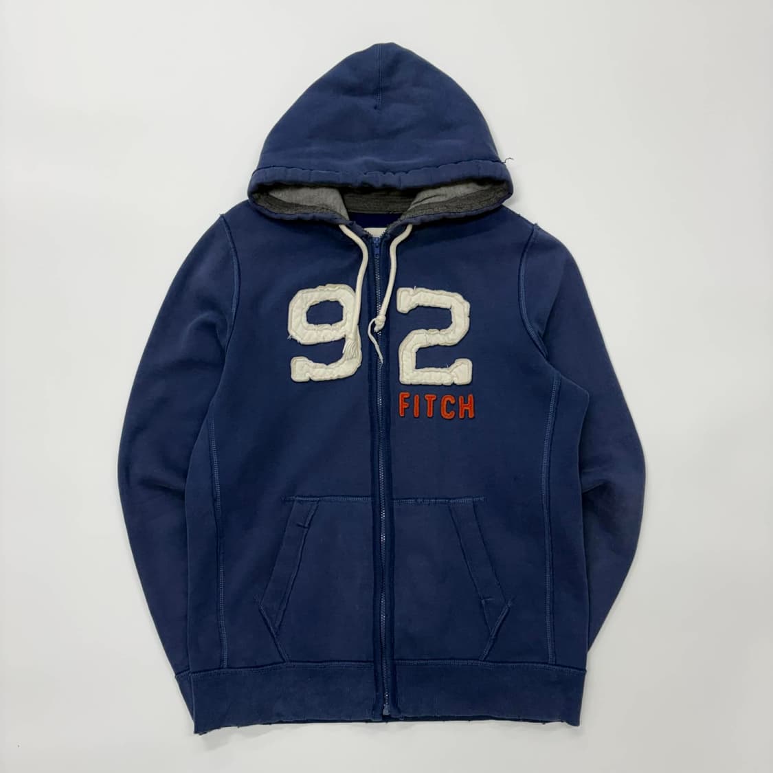 아베크롬비 y2k 올드스쿨 스웻 후드집업 희귀져지(XL) 상품이미지2