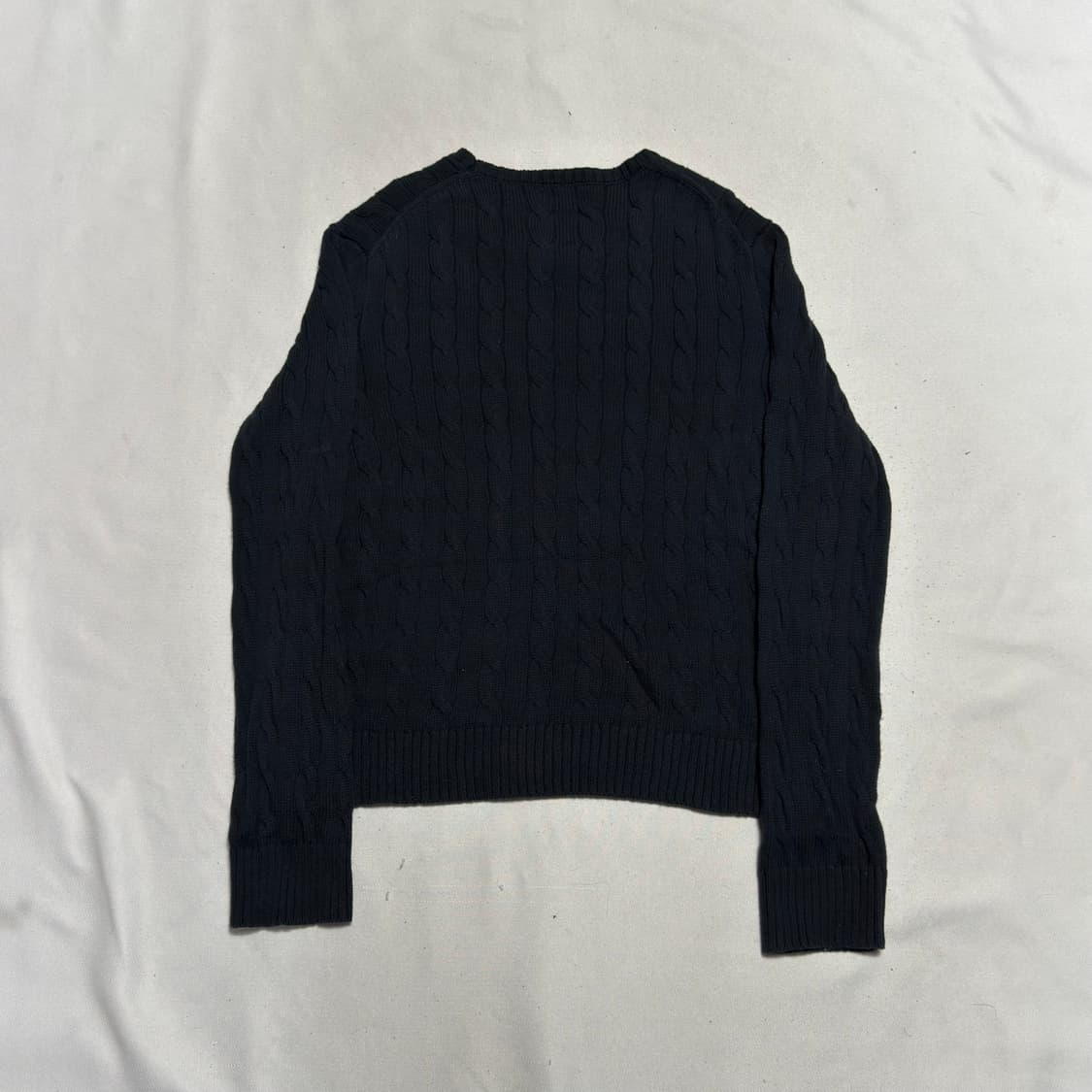 XL 폴로랄프로렌 블랙 케이블 니트 상품이미지3