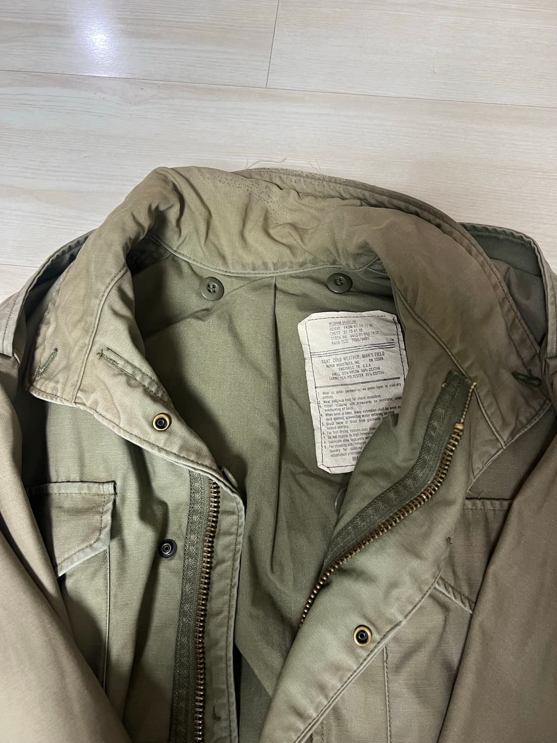 미제 M65 필드자켓   상품이미지3