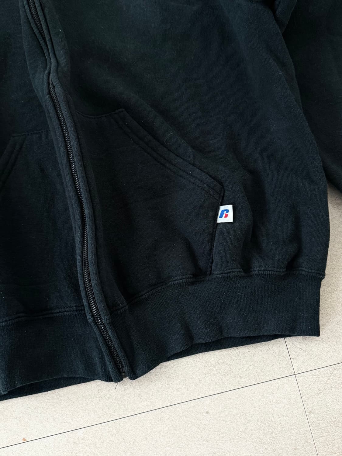 러셀 애슬레틱 집업 블랙 상품이미지3