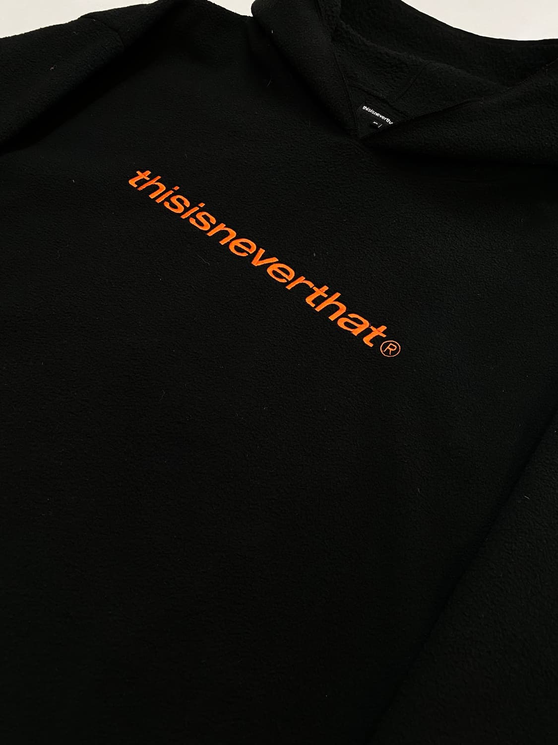 THISISNEVERTHAT스펠아웃 후리스 후드티 상품이미지2