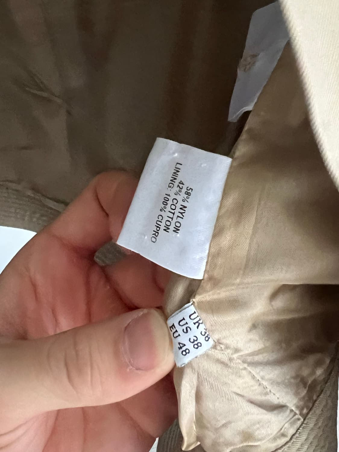 jw앤더슨 베이지 자켓 상품이미지2