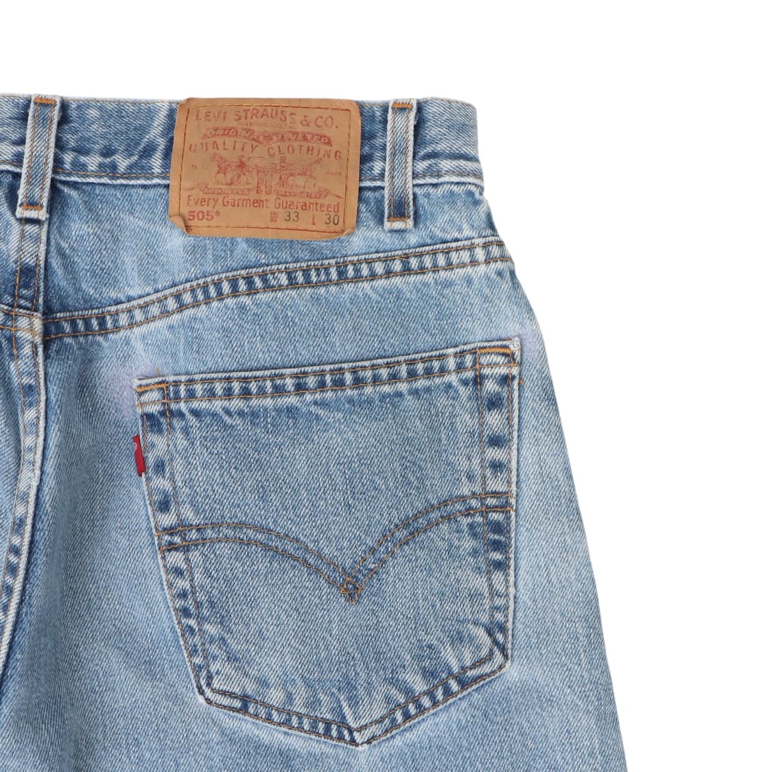 리바이스 505 레귤러핏 스트레이트 레그 데님팬츠 상품이미지3