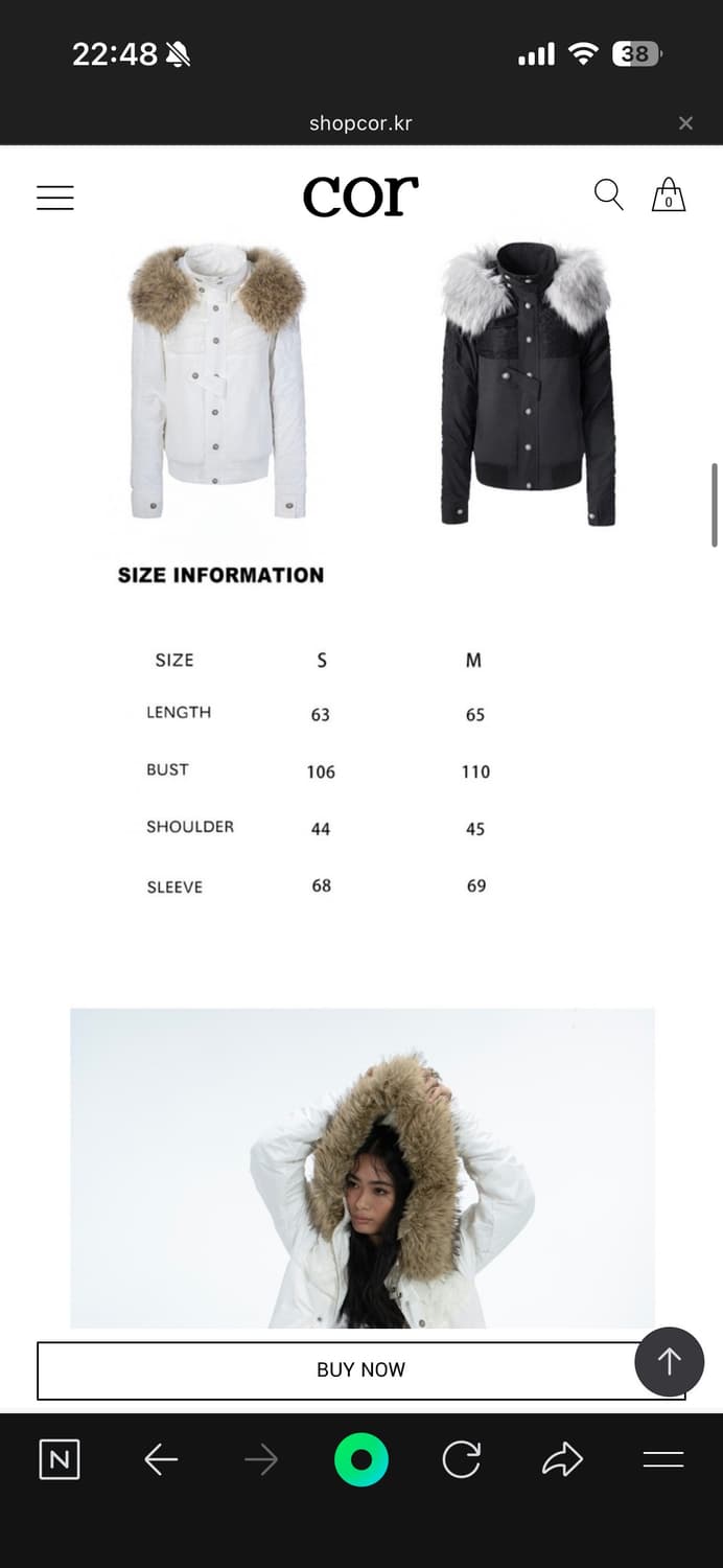 Double Punch Scimitar-sleeve fur plus 상품이미지6