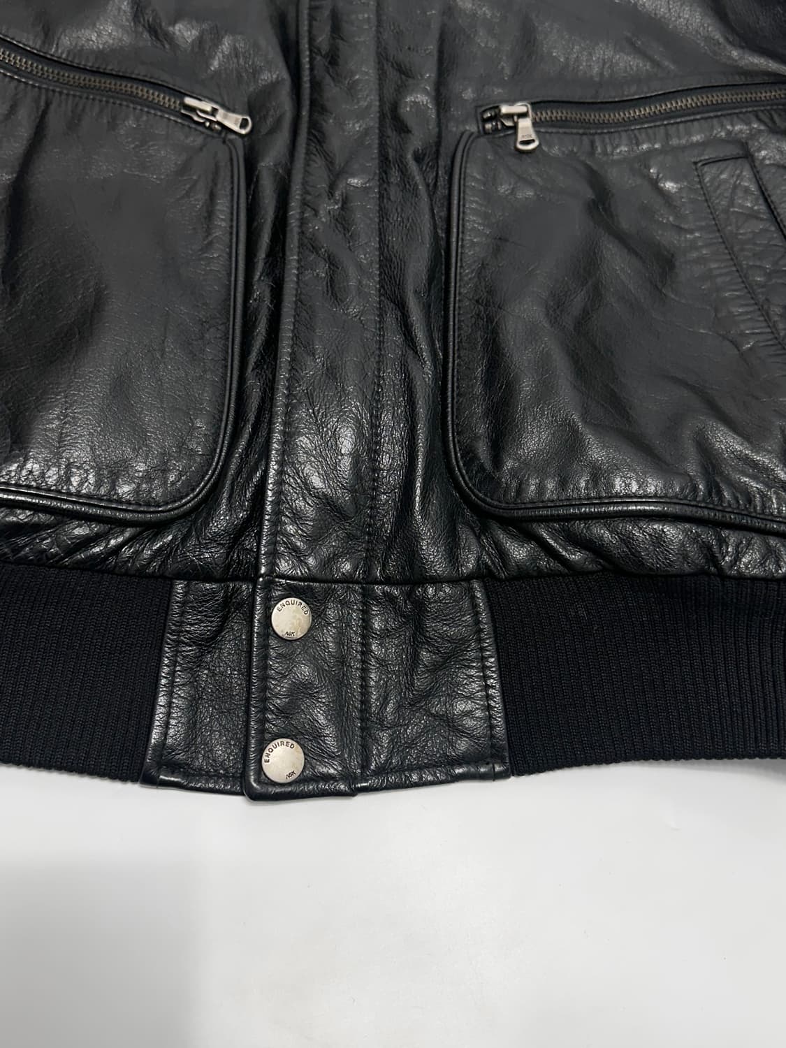 ASK 소가죽 레더자켓 상품이미지6