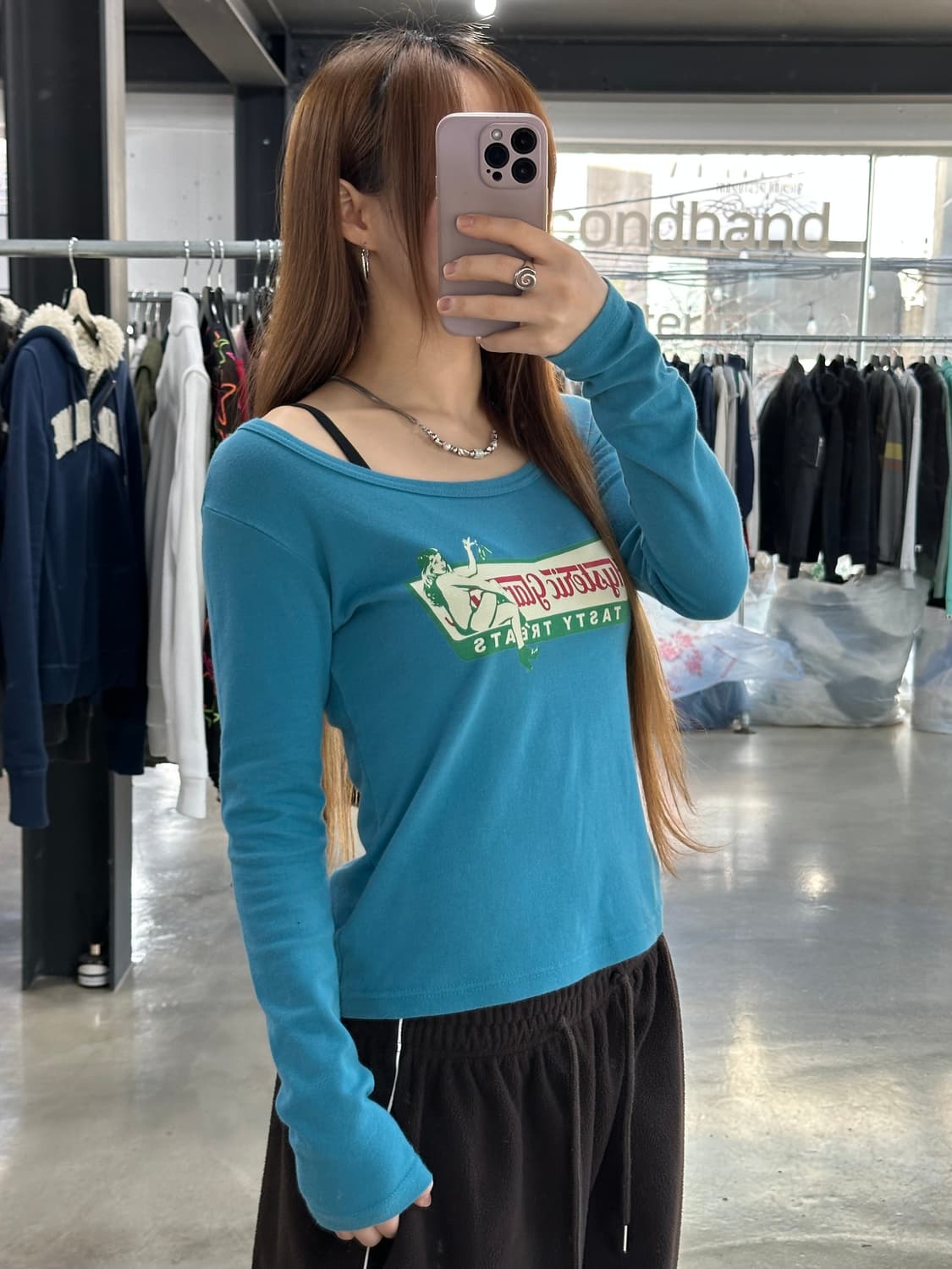 히스테릭글래머 Dizzy&Milky 롱슬리브긴팔티 상품이미지4