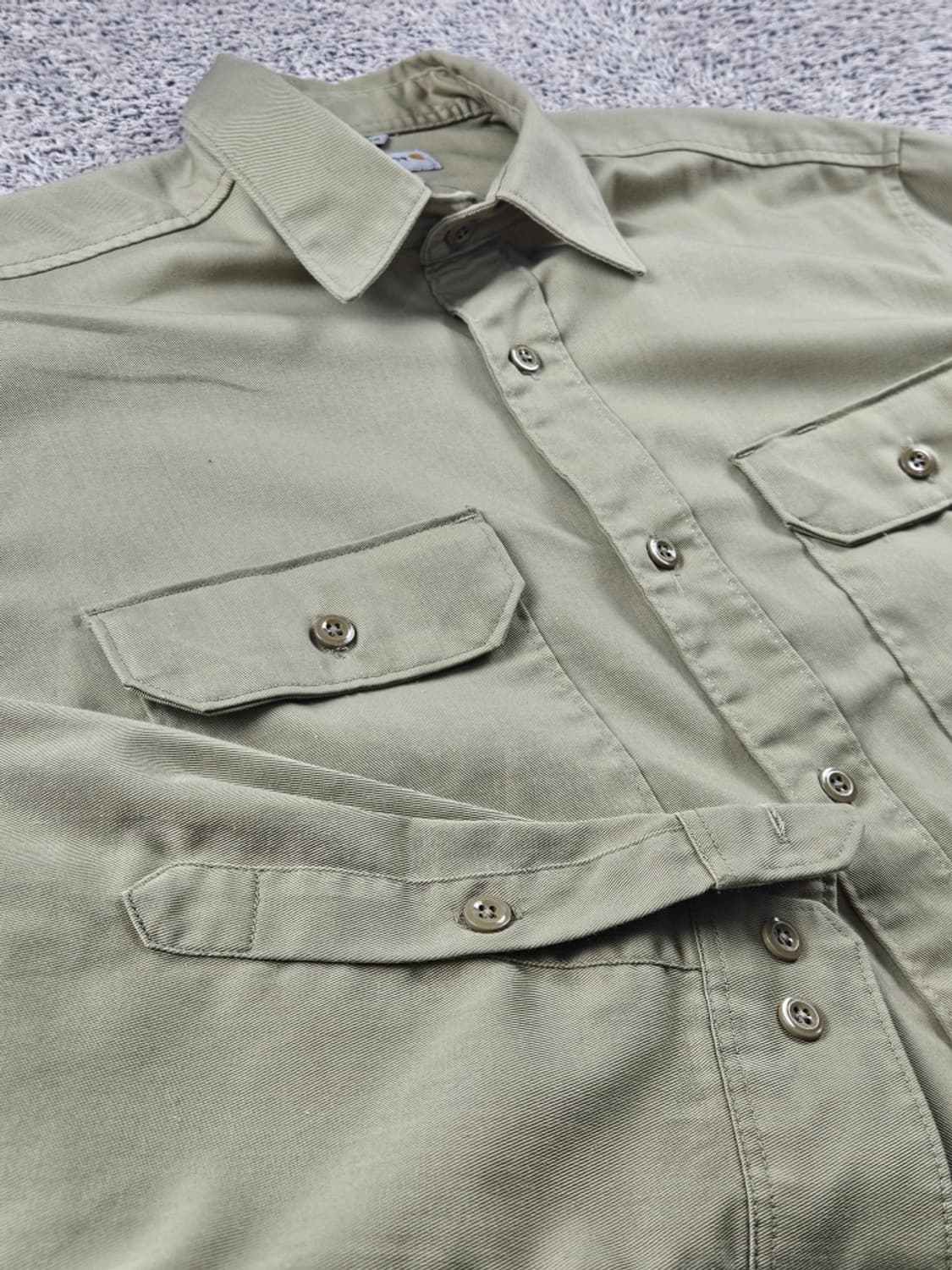 칼하트 폴리 코튼 포켓 워크 셔츠 ( L ) / 11278 상품이미지10