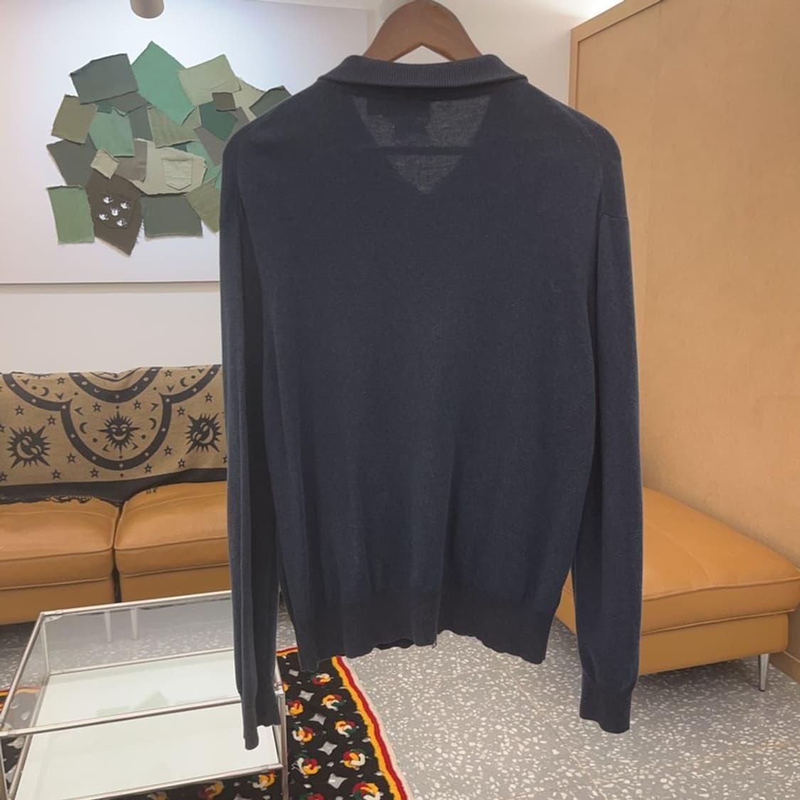 폴로 랄프로렌 자수로고 피마코튼 니트 집업 가디건 S C07338 상품이미지4