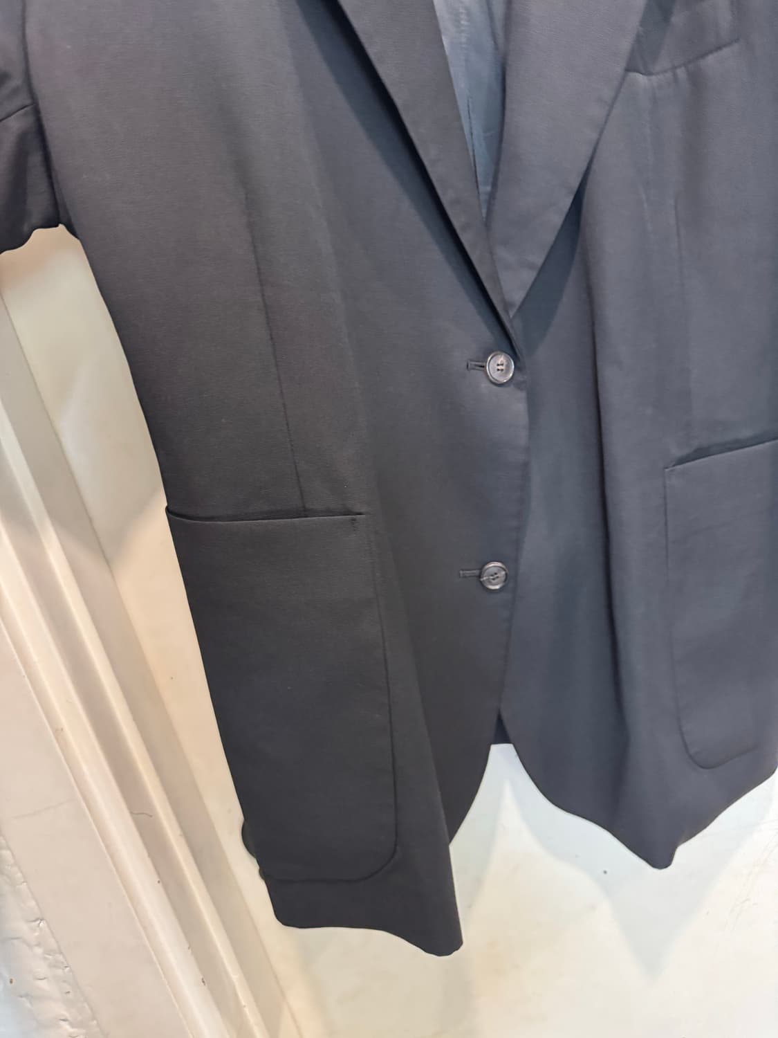 Recto 렉토 블랙 오버자켓 상품이미지6