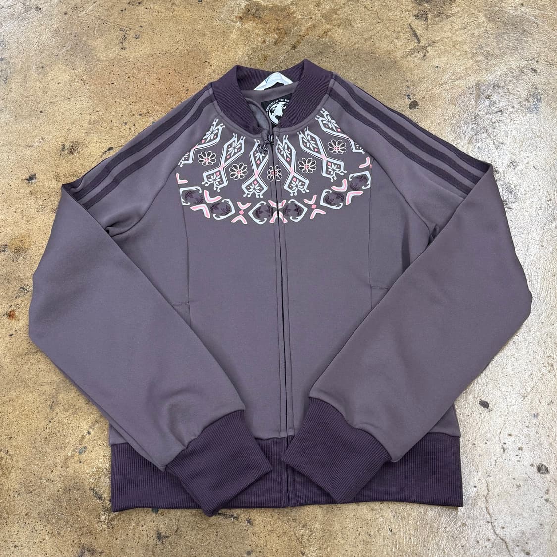 [ 정품/85 ] 00's y2k 아디다스 빈티지 에스닉 트랙탑 져지 상품이미지2