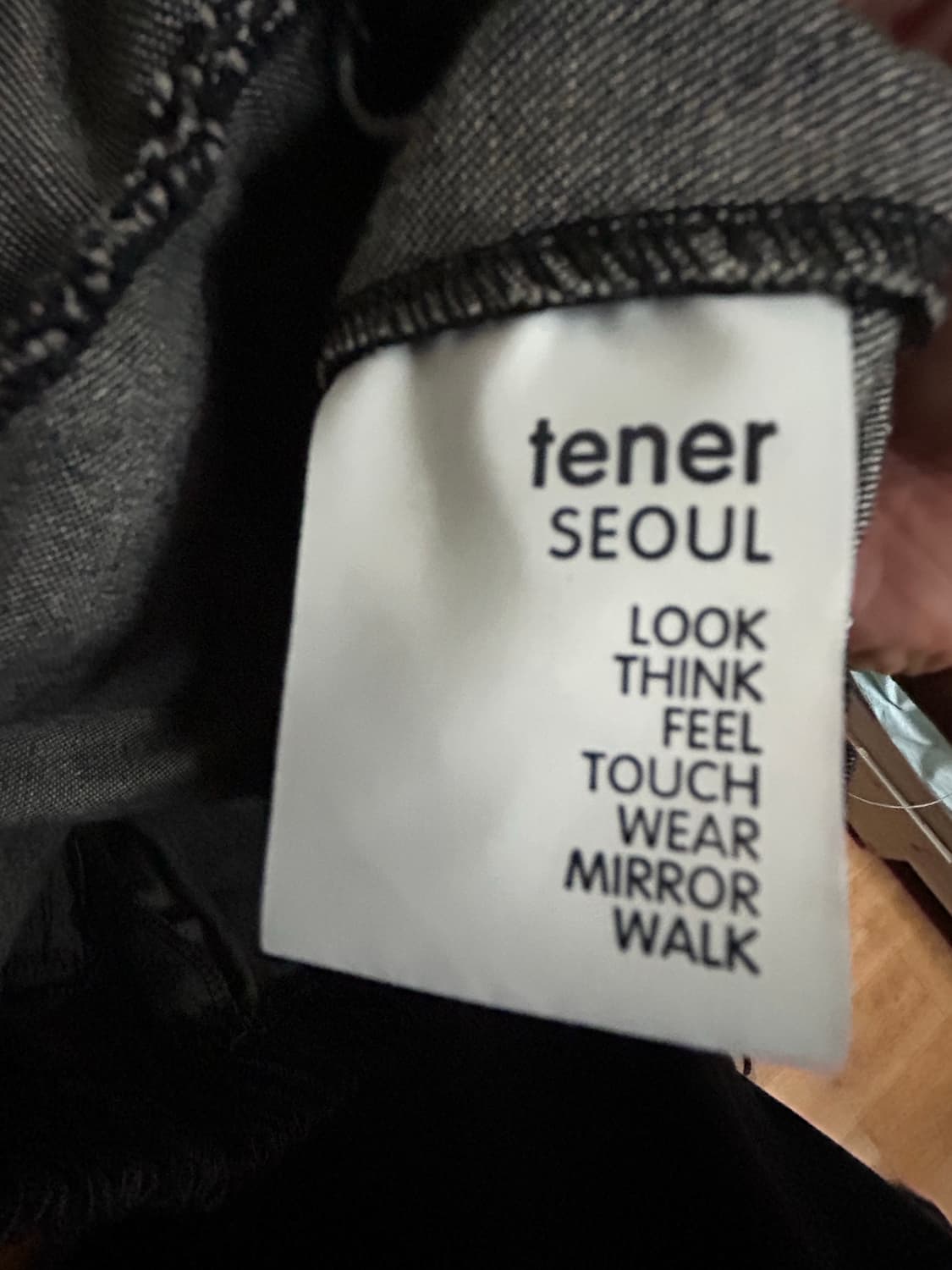 테네르 청자켓 XL 상품이미지3