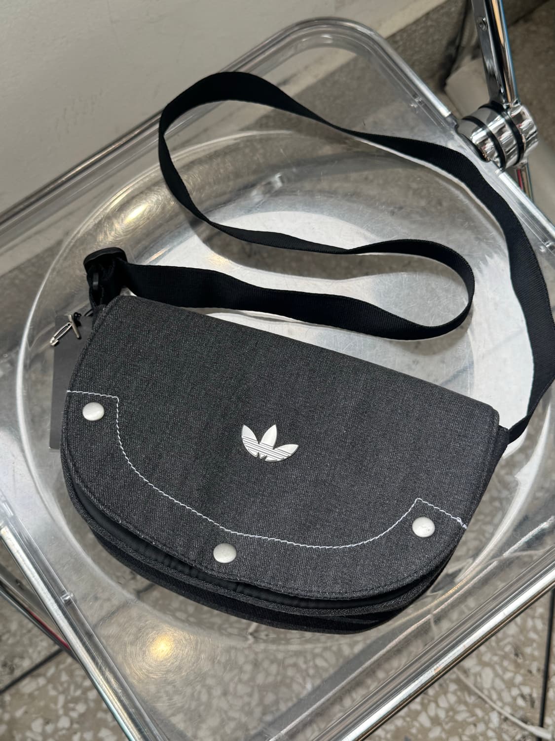 Adidas Denim Mini Shoulder Bag 상품이미지1