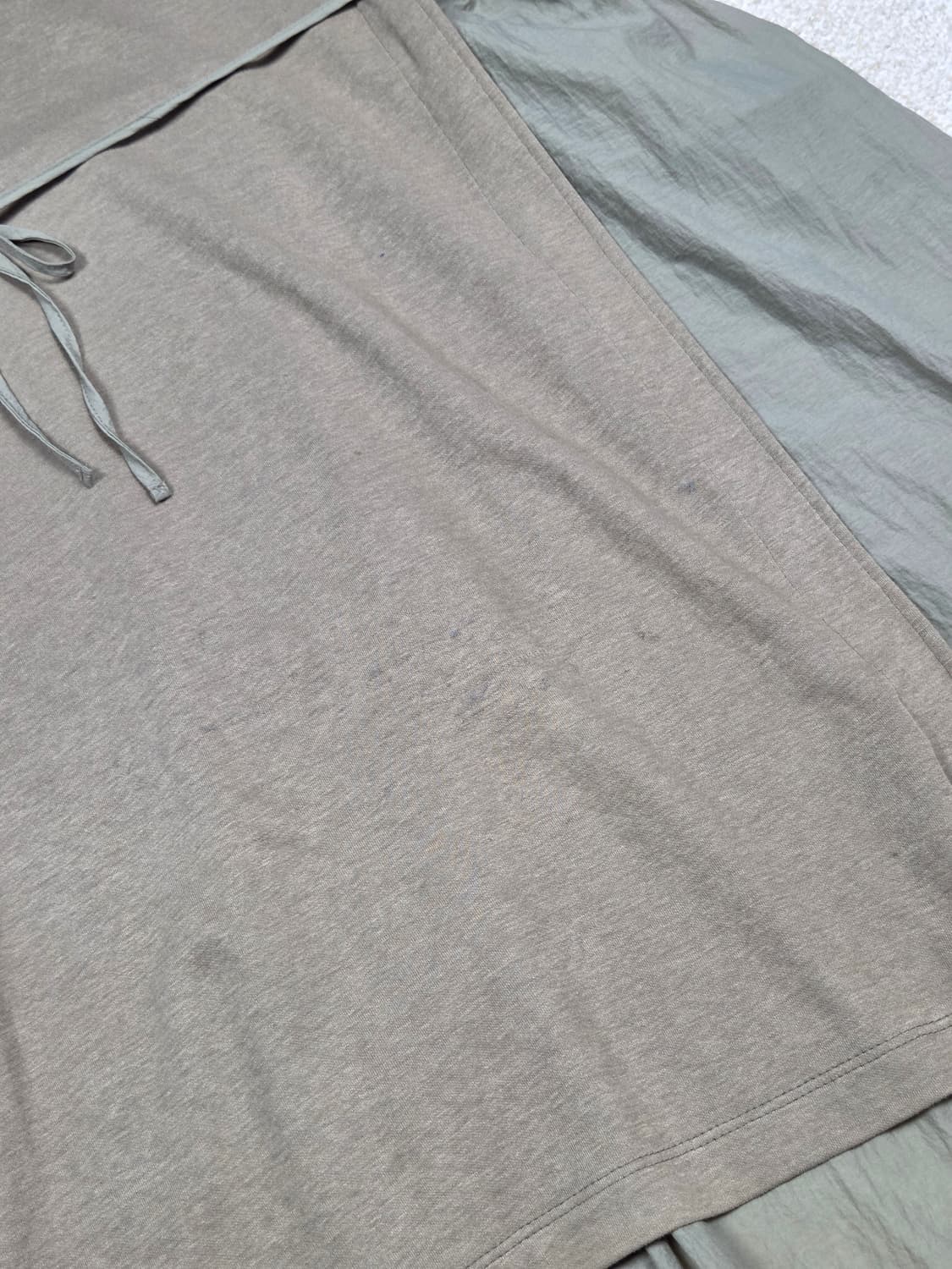 [시스템] 레이어드 티셔츠 배색 원피스 | A00141 상품이미지8