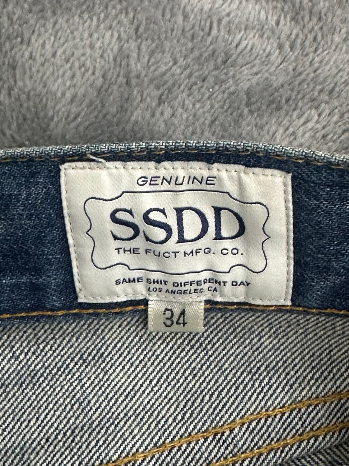 FUCT SSDD 루즈핏 데님팬츠 34 상품이미지9