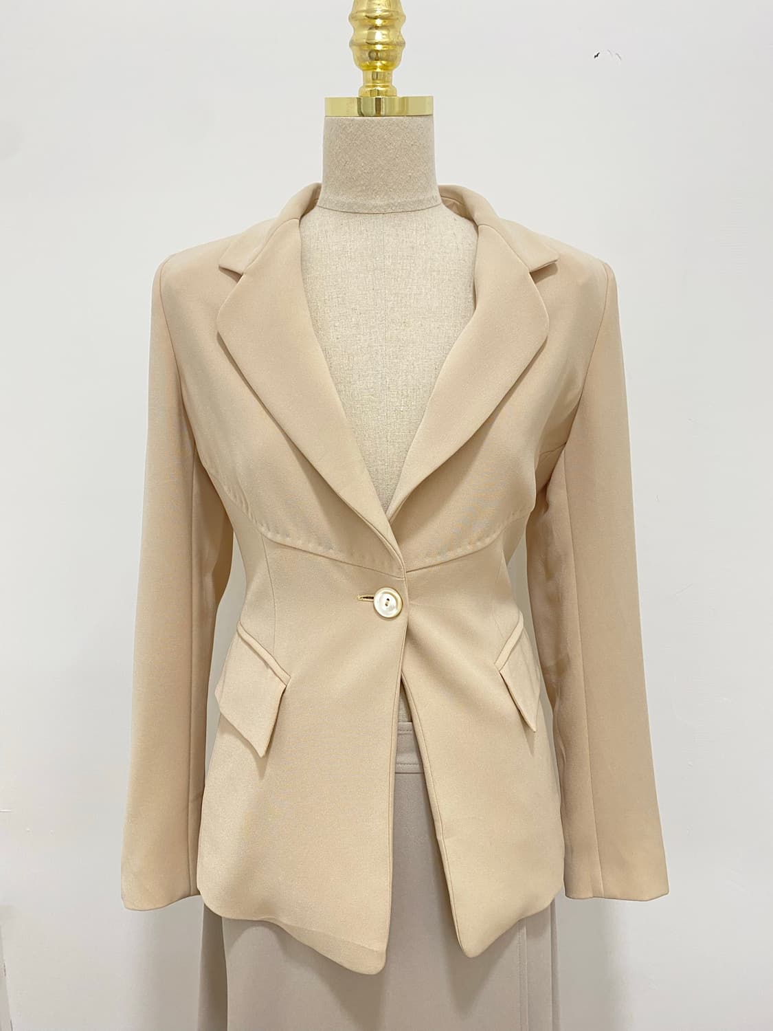 Max Mara 베이지 블레이저 상품이미지1