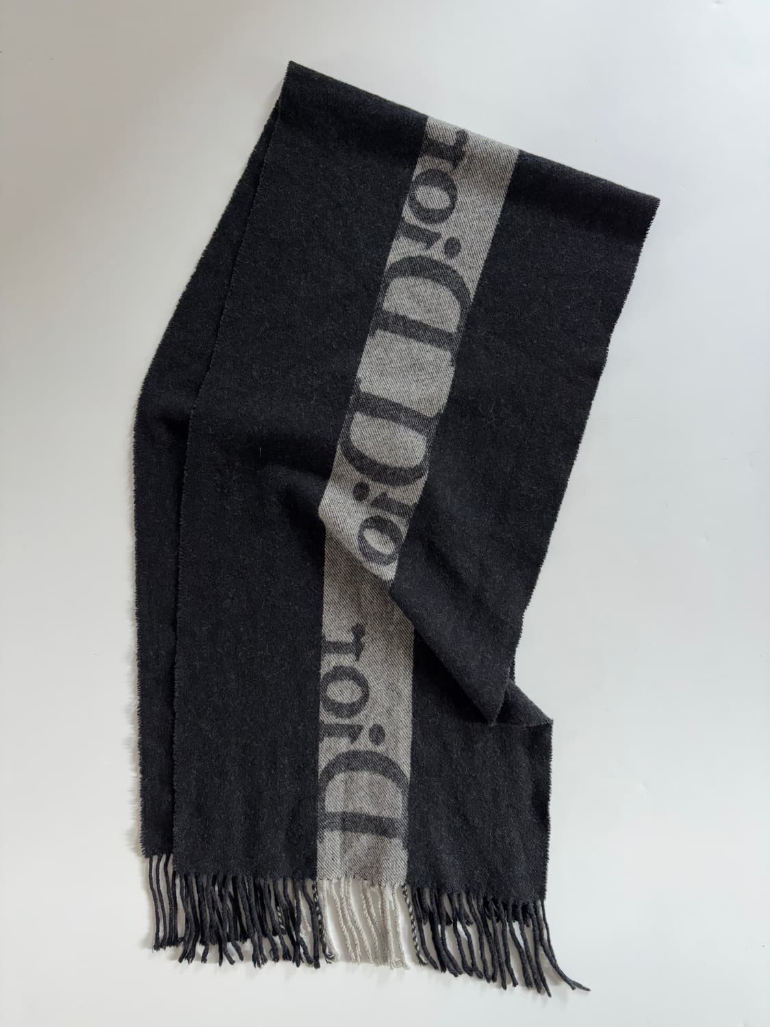 Dior 크리스찬 디올 메리노울 캐시미어 로고 머플러 상품이미지2