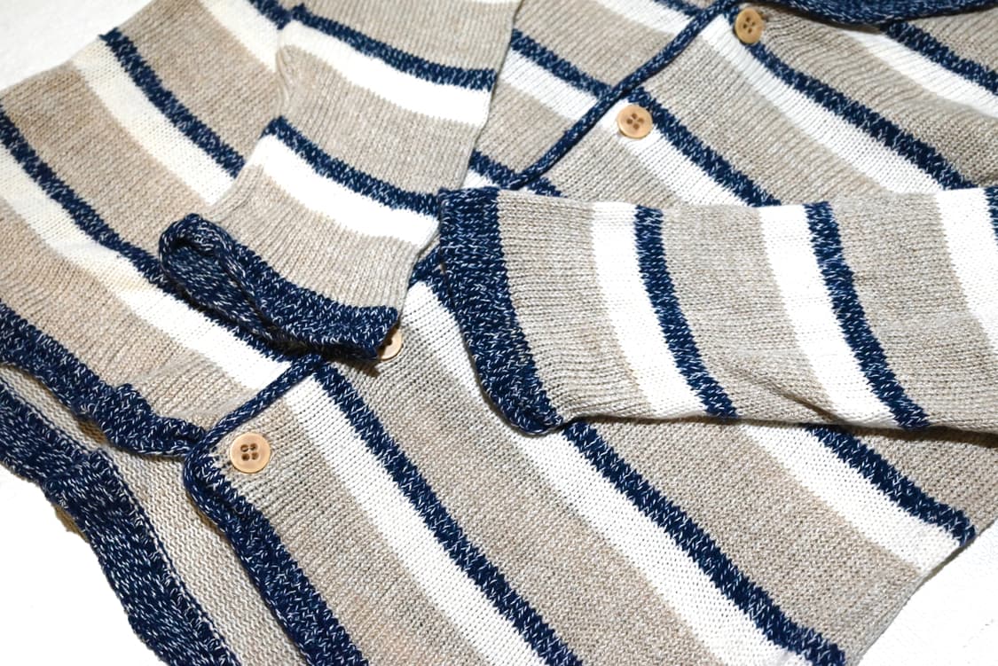 Armani jeans 90s melange cardigan 상품이미지3