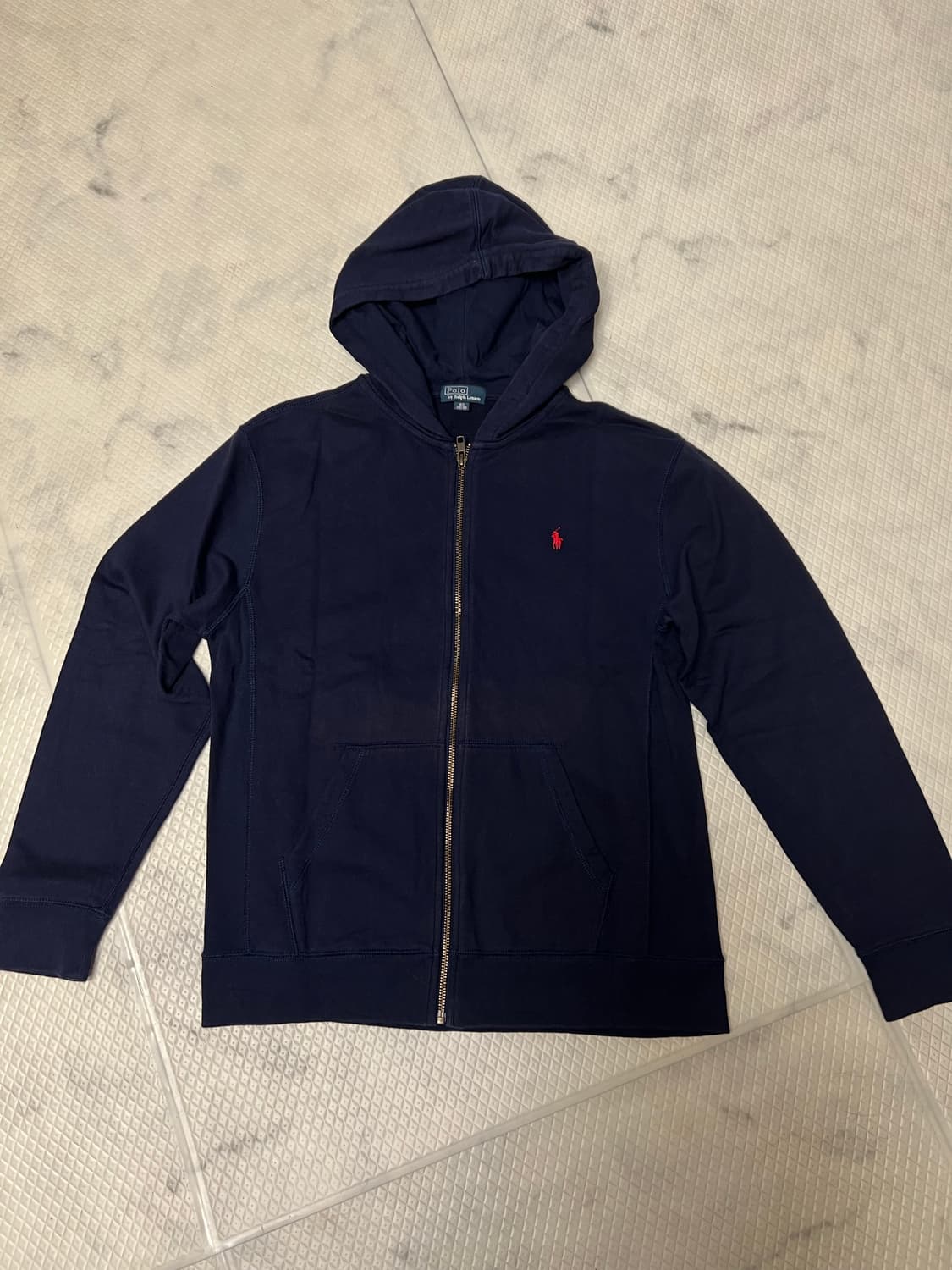 폴로 랄프로렌 네이비 후드집업 여성  상품이미지2