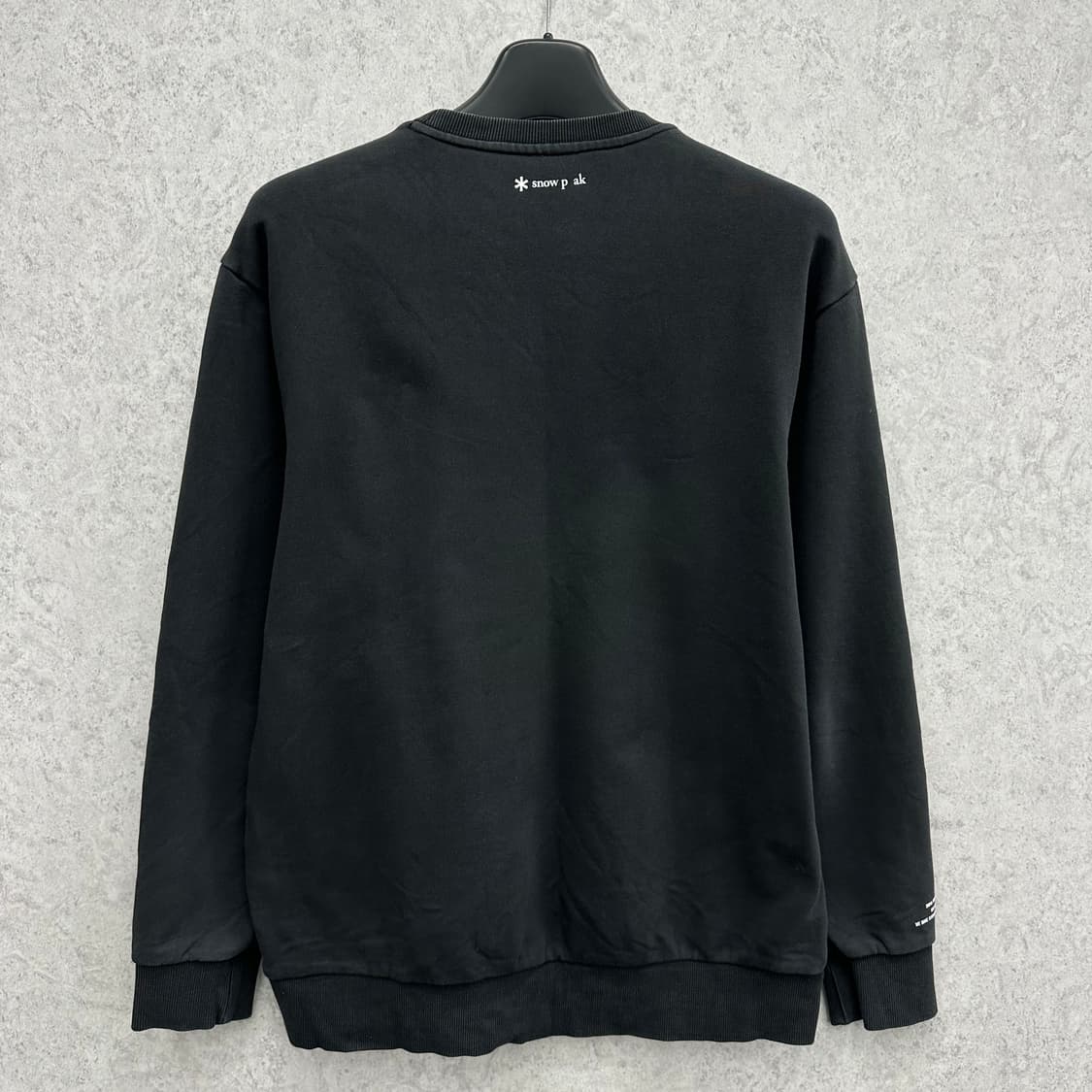 100 스노우피크 남자 루즈핏 맨투맨 상품이미지2