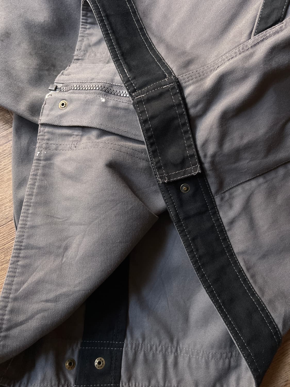 [L]디키즈 USA 빈티지 페인팅 그레이 투톤 워크 자켓 상품이미지7