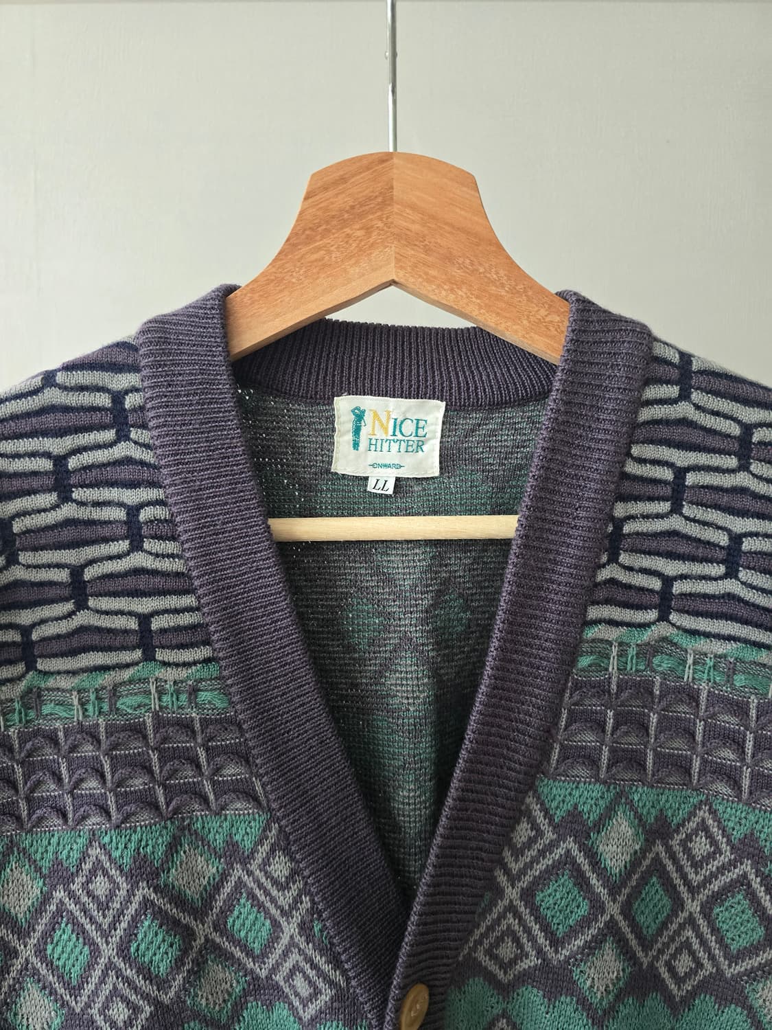 NICE HITTER 빈티지 쿠지스타일 니트 상품이미지2