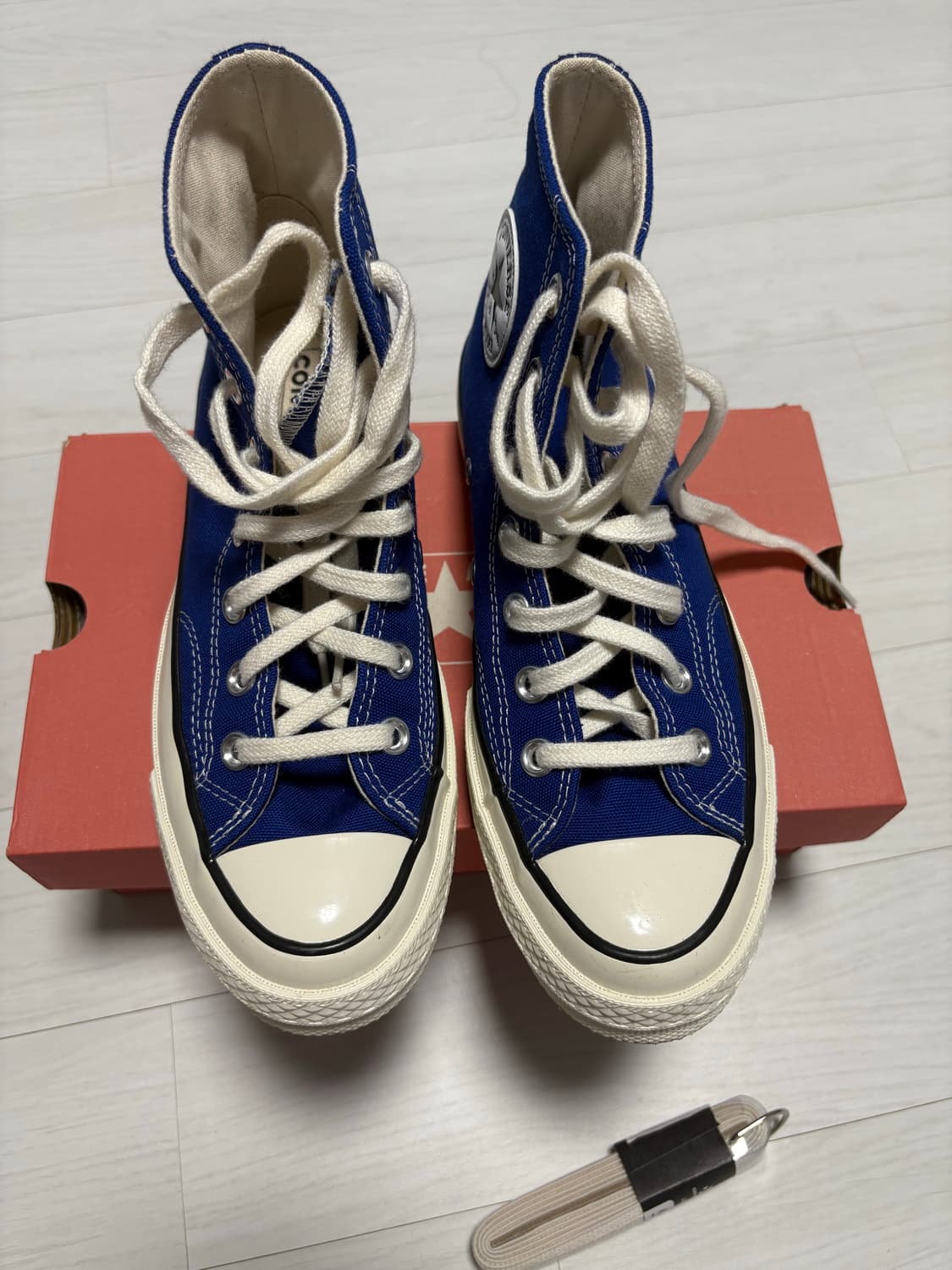 컨버스 척테일러 70s 240사이즈 하이 블루 상품이미지2